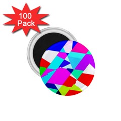 Patchwork 1 75  Magnets (100 Pack)  by designsbyamerianna