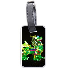 Green Ki Rin Luggage Tag (one Side)