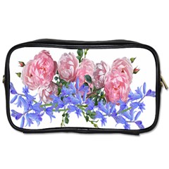 Flowers Roses Bluebells Arrangement Toiletries Bag (two Sides) by Simbadda