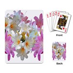 Lilies Belladonna Easter Lilies Playing Cards Single Design (Rectangle) Back