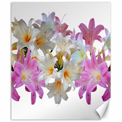 Lilies Belladonna Easter Lilies Canvas 20  X 24  by Simbadda