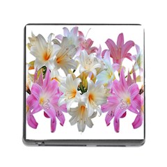 Lilies Belladonna Easter Lilies Memory Card Reader (square 5 Slot) by Simbadda