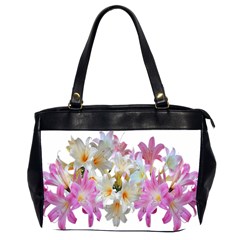 Lilies Belladonna Easter Lilies Oversize Office Handbag (2 Sides) by Simbadda