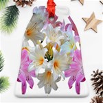 Lilies Belladonna Easter Lilies Bell Ornament (Two Sides) Back