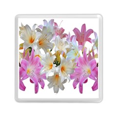 Lilies Belladonna Easter Lilies Memory Card Reader (square) by Simbadda