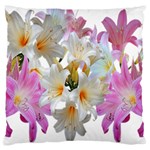 Lilies Belladonna Easter Lilies Large Cushion Case (One Side) Front