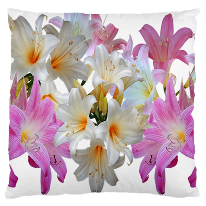 Lilies Belladonna Easter Lilies Large Cushion Case (One Side)