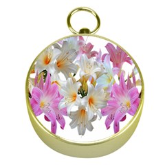 Lilies Belladonna Easter Lilies Gold Compasses by Simbadda