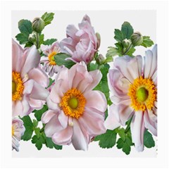 Flowers Anemone Arrangement Cut Out Medium Glasses Cloth (2 Sides) by Simbadda