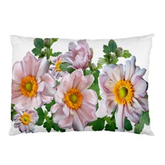 Flowers Anemone Arrangement Cut Out Pillow Case