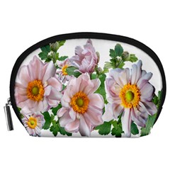 Flowers Anemone Arrangement Cut Out Accessory Pouch (large) by Simbadda