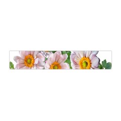 Flowers Anemone Arrangement Cut Out Flano Scarf (Mini)