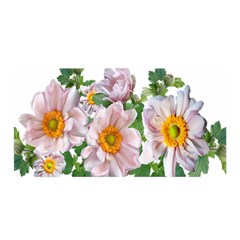 Flowers Anemone Arrangement Cut Out Satin Wrap by Simbadda