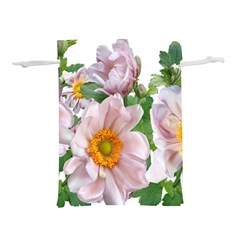 Flowers Anemone Arrangement Cut Out Lightweight Drawstring Pouch (m) by Simbadda