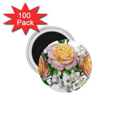 Flowers Arrangement Yellow Roses 1 75  Magnets (100 Pack)  by Simbadda