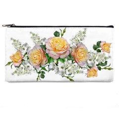 Flowers Arrangement Yellow Roses Pencil Cases by Simbadda