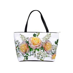 Flowers Arrangement Yellow Roses Classic Shoulder Handbag by Simbadda