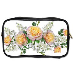 Flowers Arrangement Yellow Roses Toiletries Bag (one Side) by Simbadda