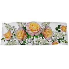 Flowers Arrangement Yellow Roses Body Pillow Case (dakimakura) by Simbadda