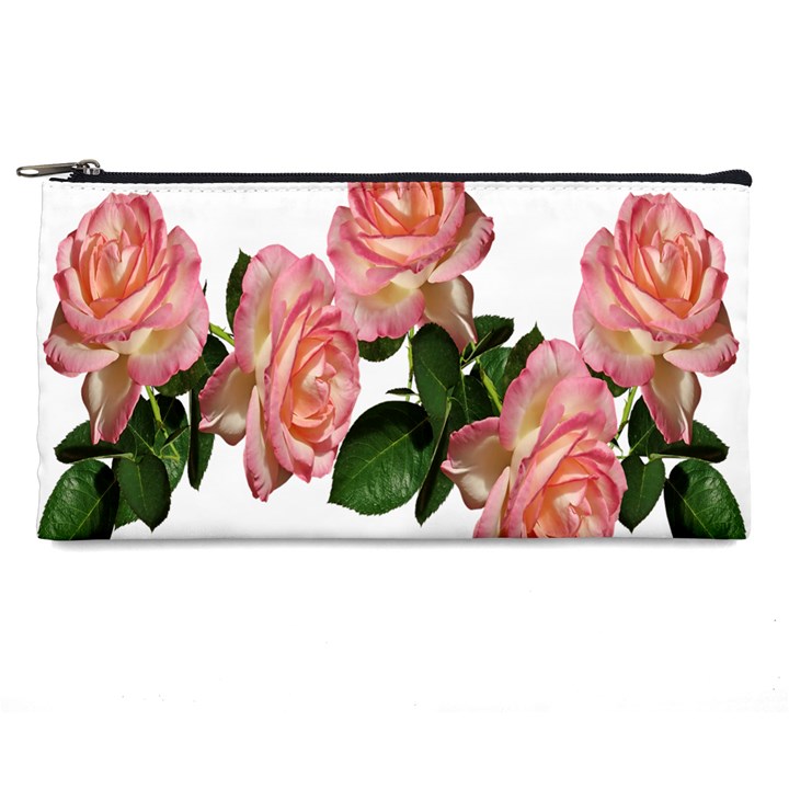 Roses Flowers Arrangement Garden Pencil Cases