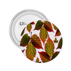 Leaves Autumn Fall Colorful 2 25  Buttons by Simbadda