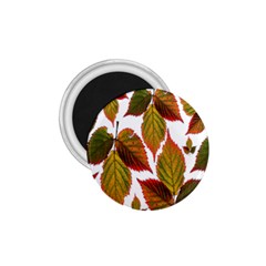 Leaves Autumn Fall Colorful 1 75  Magnets by Simbadda