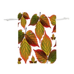 Leaves Autumn Fall Colorful Lightweight Drawstring Pouch (s) by Simbadda