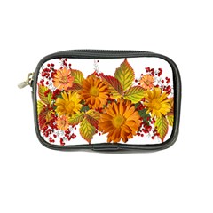 Flowers Arrangement Autumn Daisies Coin Purse by Simbadda