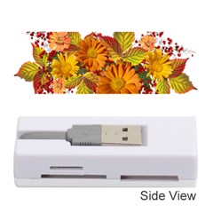 Flowers Arrangement Autumn Daisies Memory Card Reader (stick) by Simbadda