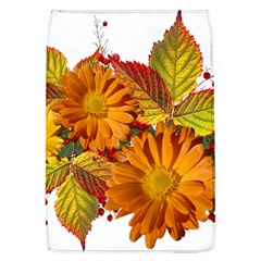 Flowers Arrangement Autumn Daisies Removable Flap Cover (l) by Simbadda