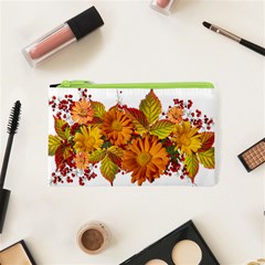 Flowers Arrangement Autumn Daisies Cosmetic Bag (xs) by Simbadda