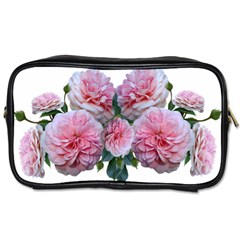 Roses Pink Flowers Arrangement Toiletries Bag (two Sides) by Simbadda