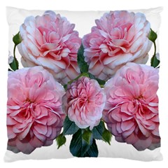 Roses Pink Flowers Arrangement Standard Flano Cushion Case (two Sides) by Simbadda