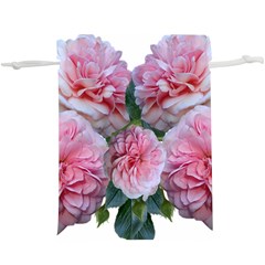 Roses Pink Flowers Arrangement  Lightweight Drawstring Pouch (xl)