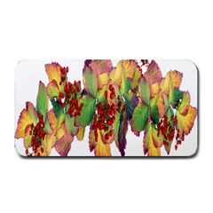 Leaves Autumn Berries Garden Medium Bar Mats by Simbadda