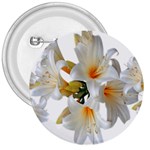 Lilies White Belladonna 3  Buttons Front