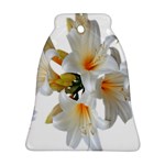 Lilies White Belladonna Bell Ornament (Two Sides) Front