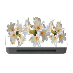 Lilies White Belladonna Memory Card Reader With Cf by Simbadda