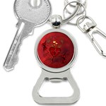 Wonderful Hearts And Rose Bottle Opener Key Chain Front