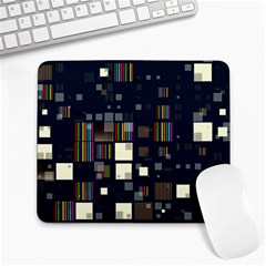 Blocks Pattern Rainbow, Backgrounds Textures Large Mousepads by Simbadda