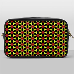 Pattern Texture Backgrounds Free Picture Toiletries Bag (one Side) by Simbadda