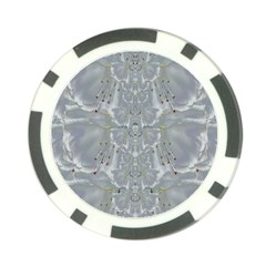 Silky Flowers From The Bohemian Paradise  In Time Poker Chip Card Guard by pepitasart