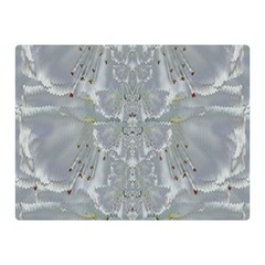 Silky Flowers From The Bohemian Paradise  In Time Double Sided Flano Blanket (mini)  by pepitasart