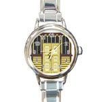 Graphic Door Entry Exterior House Round Italian Charm Watch Front