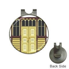 Graphic Door Entry Exterior House Hat Clips With Golf Markers by Simbadda