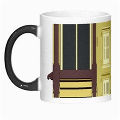 Graphic Door Entry Exterior House Morph Mugs by Simbadda