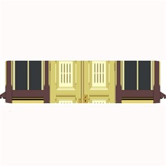 Graphic Door Entry Exterior House Large Bar Mats by Simbadda