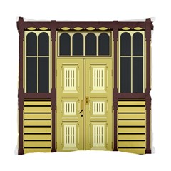 Graphic Door Entry Exterior House Standard Cushion Case (two Sides) by Simbadda