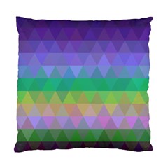 Abstract Texture Triangle Geometric Standard Cushion Case (two Sides)