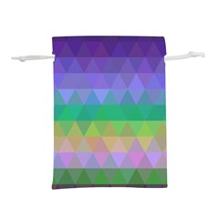 Abstract Texture Triangle Geometric Lightweight Drawstring Pouch (s) by Simbadda